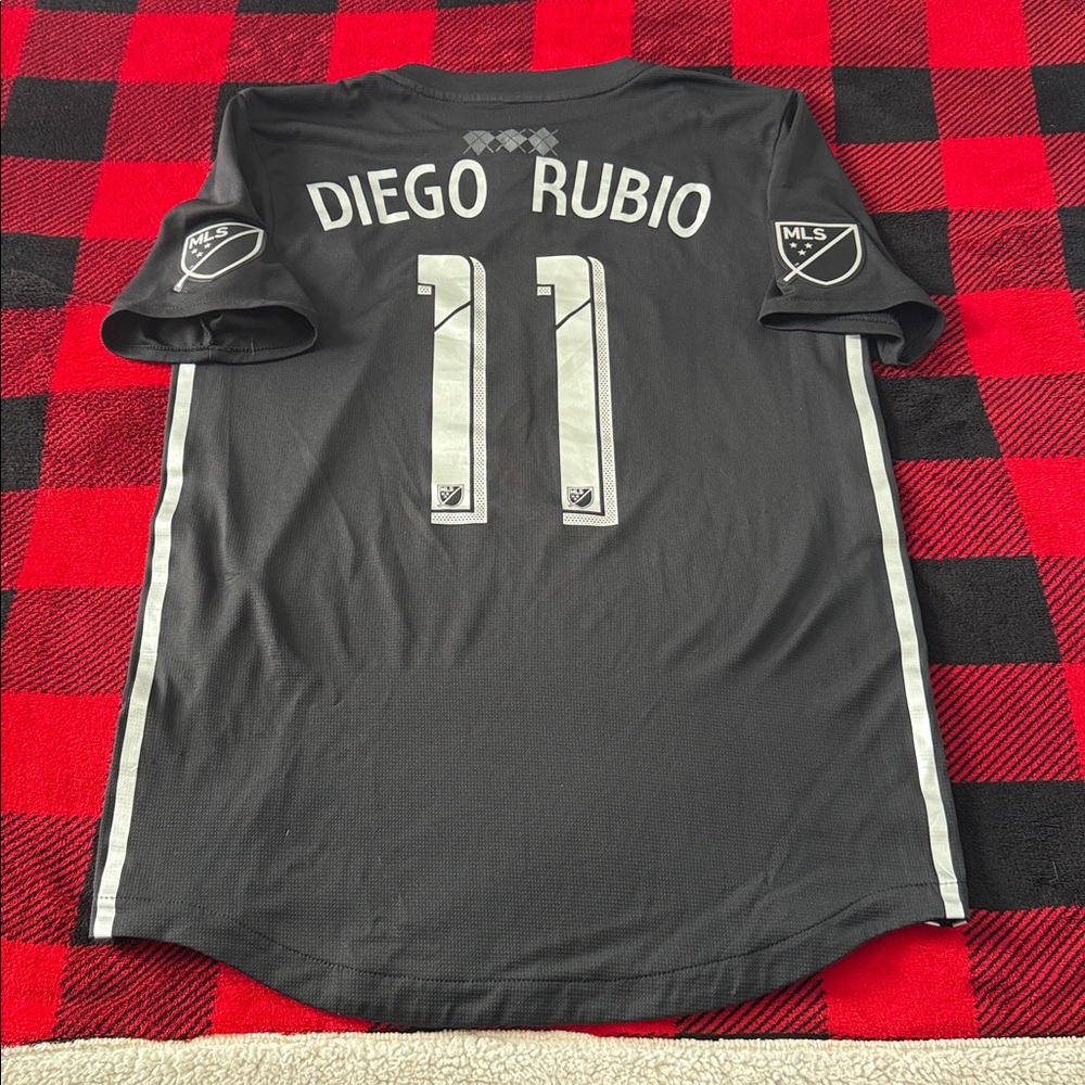 Sporting Kansas City #11 Diego Rubio 2018-19 MLS Adidas Player Edition Jersey